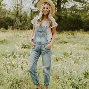 ROOLEE Denim Overalls small S